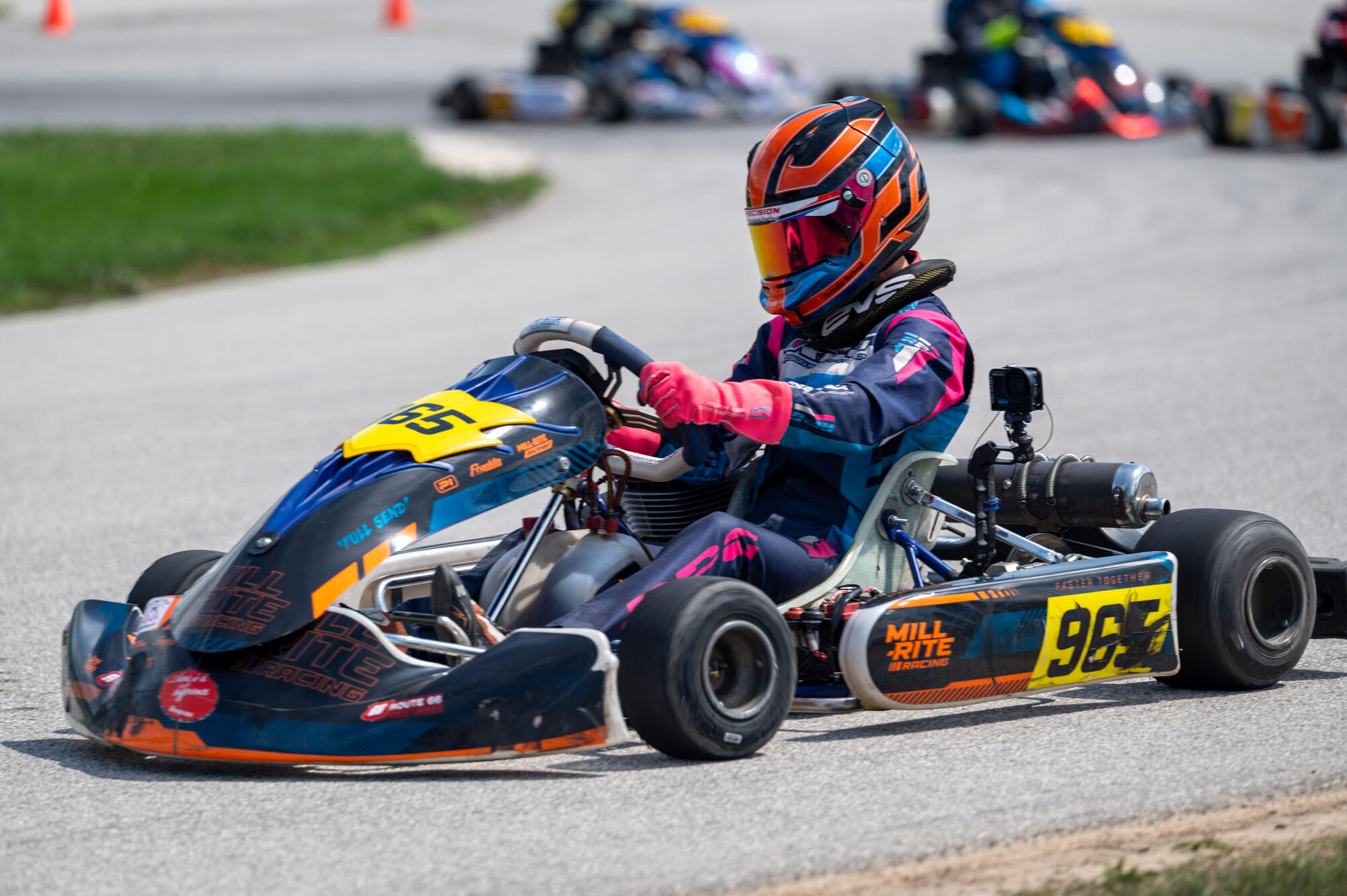 Brady Schad at speed
