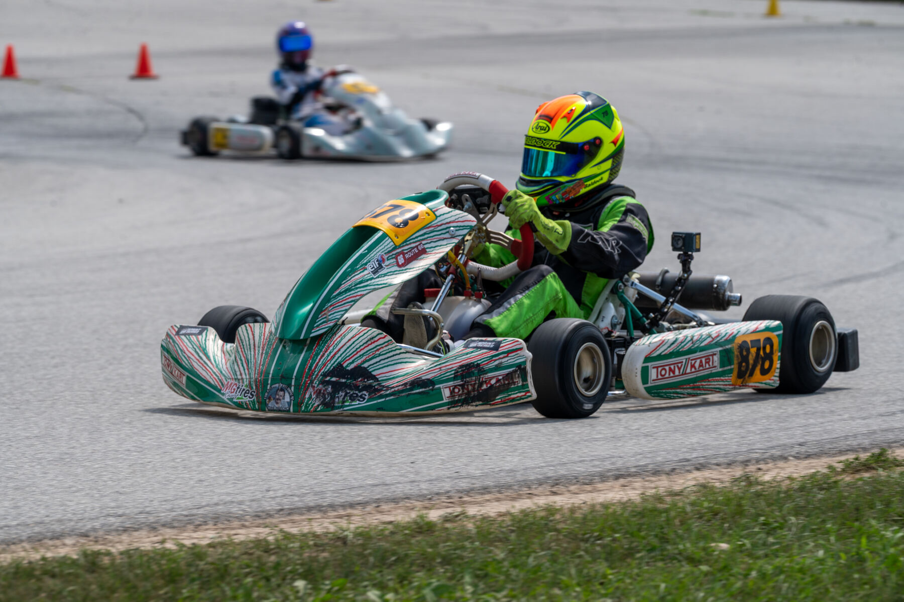 Slaton Baldock at speed